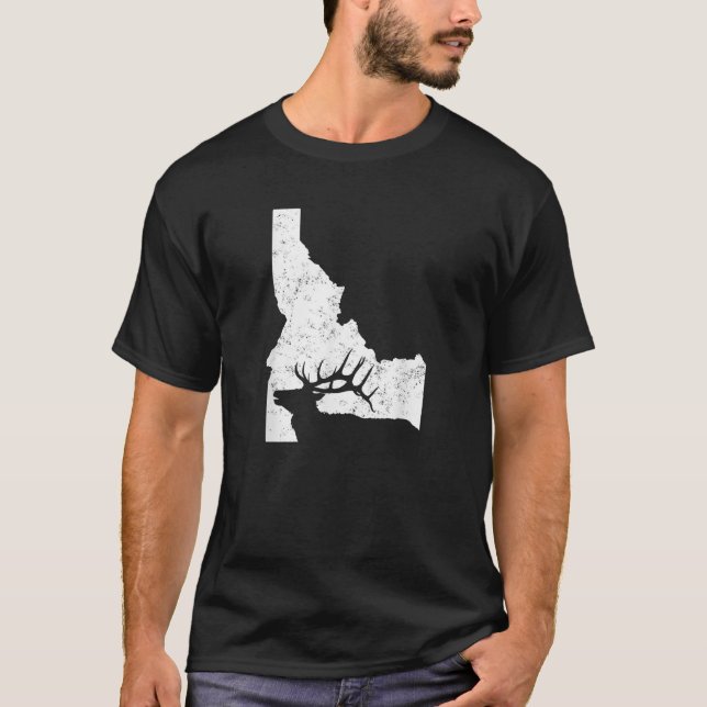 Idaho Elk Hunting T-Shirt (Front)