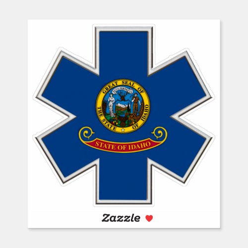 Idaho EMS Sticker