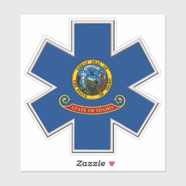 Idaho EMS Sticker (Sheet)