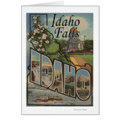 Idaho Falls, Idaho - Large Letter Scenes (Front)