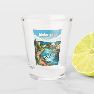 Idaho Falls Idaho Shot Glass