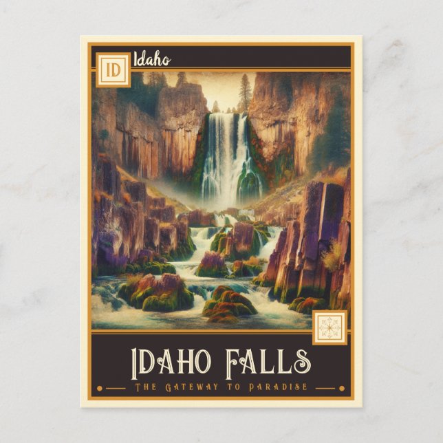 Idaho Falls, Idaho  | Vintage Postcard (Front)