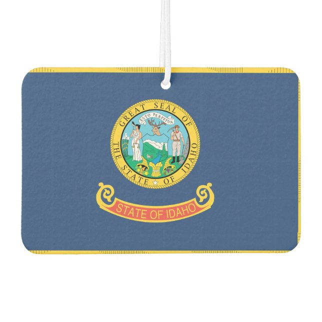 IDAHO Flag - Air Freshener (Front)