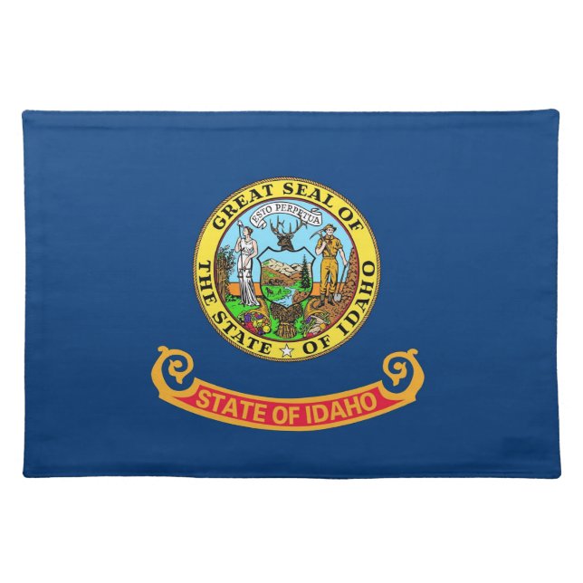 Idaho Flag American MoJo Placemat (Front)