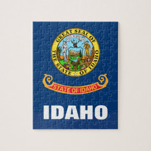 IDAHO FLAG JIGSAW PUZZLE