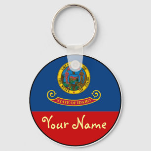 Idaho-FLAG Keychain