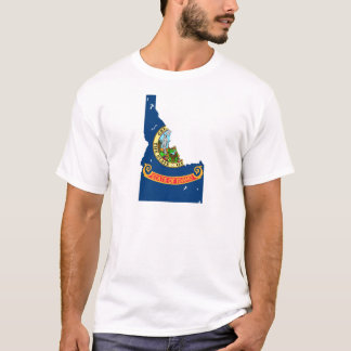 Idaho Flag Map T-Shirt