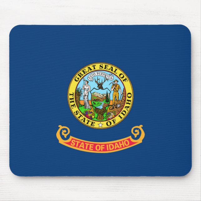 Idaho Flag Mouse Pad (Front)