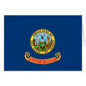 Idaho Flag: the Gem State, America Mountain West (Front Horizontal)