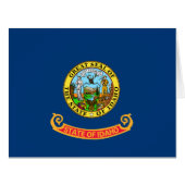 Idaho Flag: the Gem State, America Mountain West (Front Horizontal)