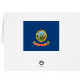 Idaho Flag: the Gem State, America Mountain West (Back Horizontal)