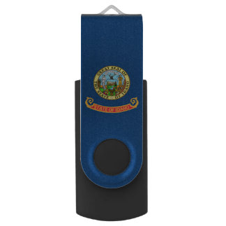 Idaho Flag: the Gem State, America Mountain West Flash Drive