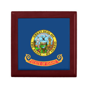 Idaho Flag: the Gem State, America Mountain West Gift Box