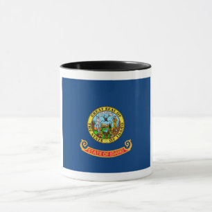 Idaho Flag: the Gem State, America Mountain West Mug