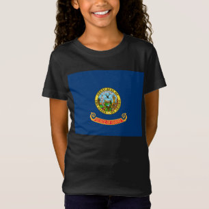 Idaho Flag: the Gem State, America Mountain West T-Shirt