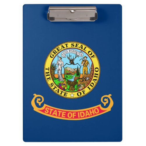 Idaho Flag the Gem State American states Clipboard