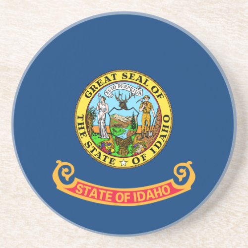 Idaho Flag the Gem State American states Coaster