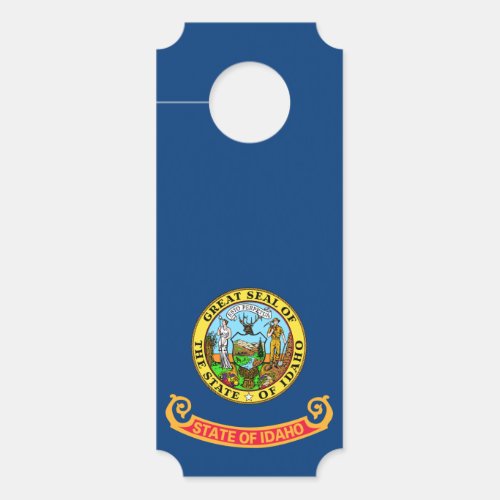 Idaho Flag the Gem State American states Door Hanger