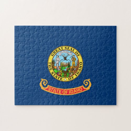 Idaho Flag the Gem State American states Jigsaw Puzzle