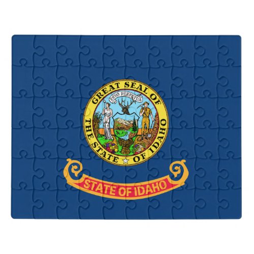 Idaho Flag the Gem State American states Jigsaw Puzzle