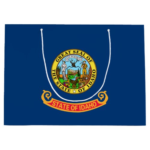 Idaho Flag the Gem State American states Large Gift Bag