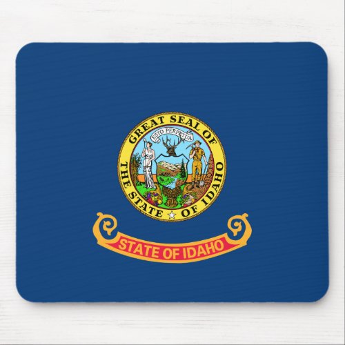 Idaho Flag the Gem State American states Mouse Pad