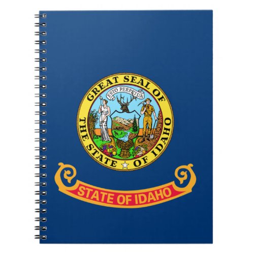 Idaho Flag the Gem State American states Notebook
