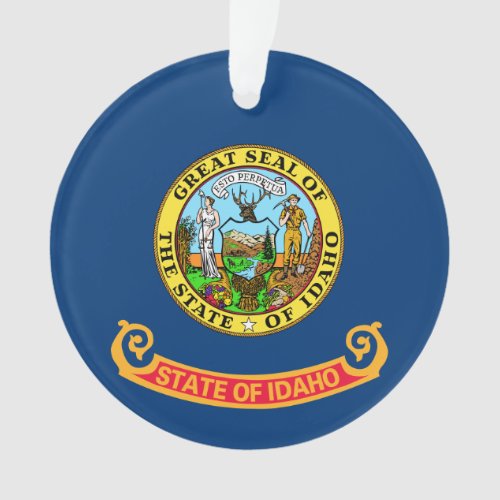 Idaho Flag the Gem State American states Ornament