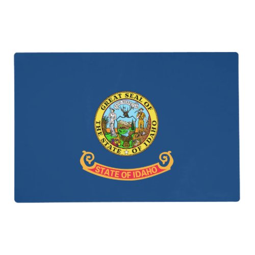 Idaho Flag the Gem State American states Placemat