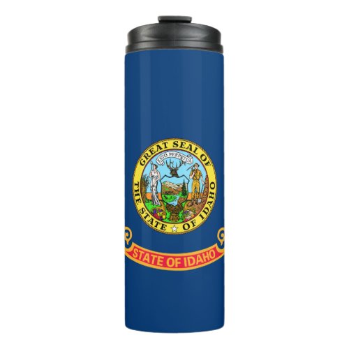 Idaho Flag the Gem State American states Thermal Tumbler