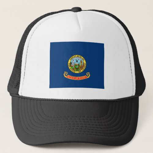 Idaho Flag the Gem State American states Trucker Hat