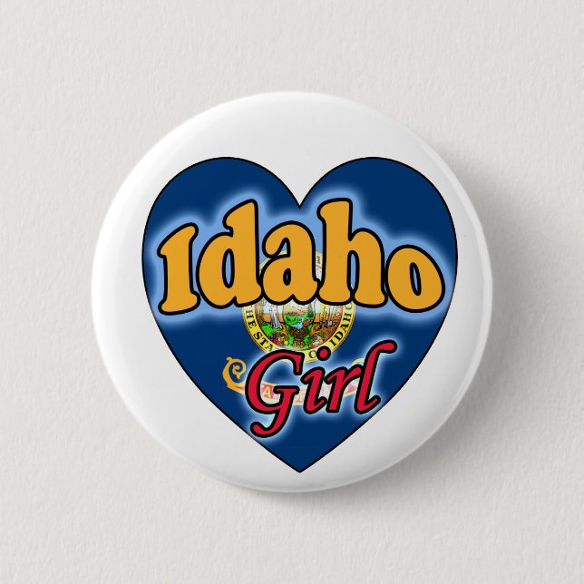 Idaho Girl Button (Front)