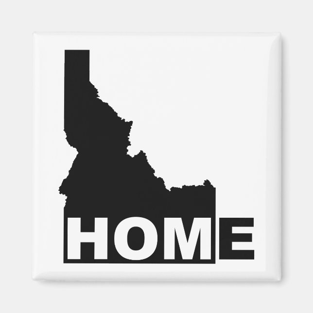 Idaho Home Away From State Fridge Magnet (Front)
