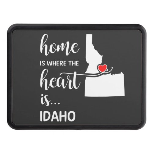 Idaho Home is where the heart is Hitch Cover