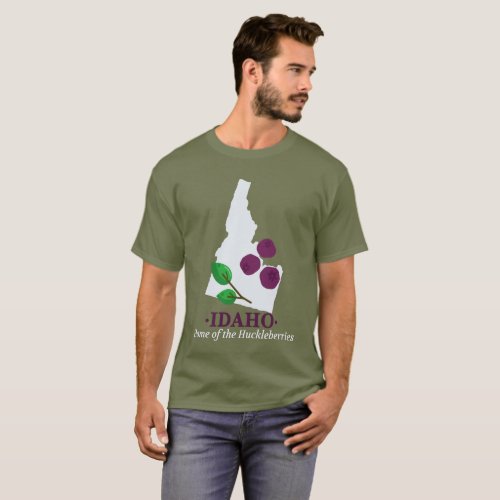 Idaho Huckleberries  T_Shirt