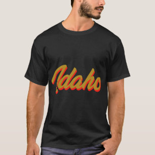 Idaho ID American State Pride Love 3 T-Shirt