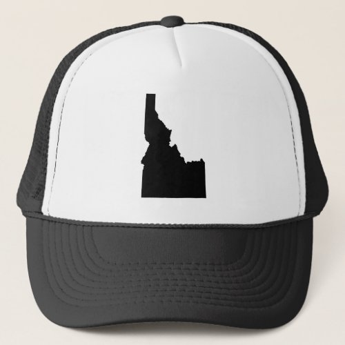 Idaho in Black Trucker Hat