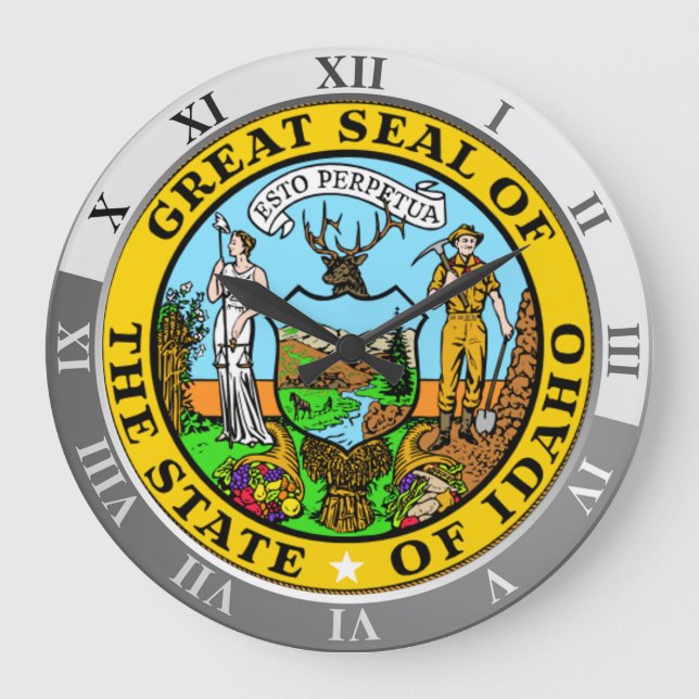 Idaho Large Clock (Front)