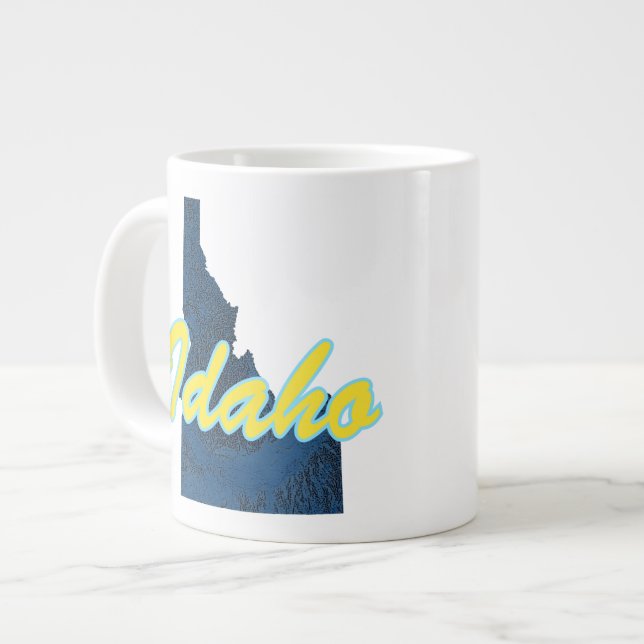 Idaho Large Coffee Mug (Front Left)