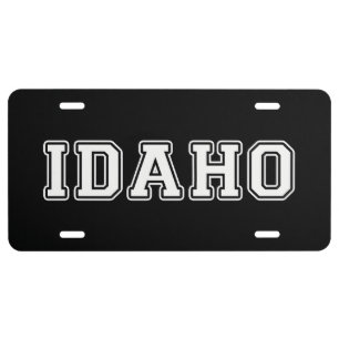 Idaho License Plate