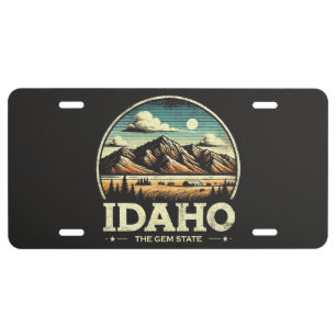 Idaho License Plate