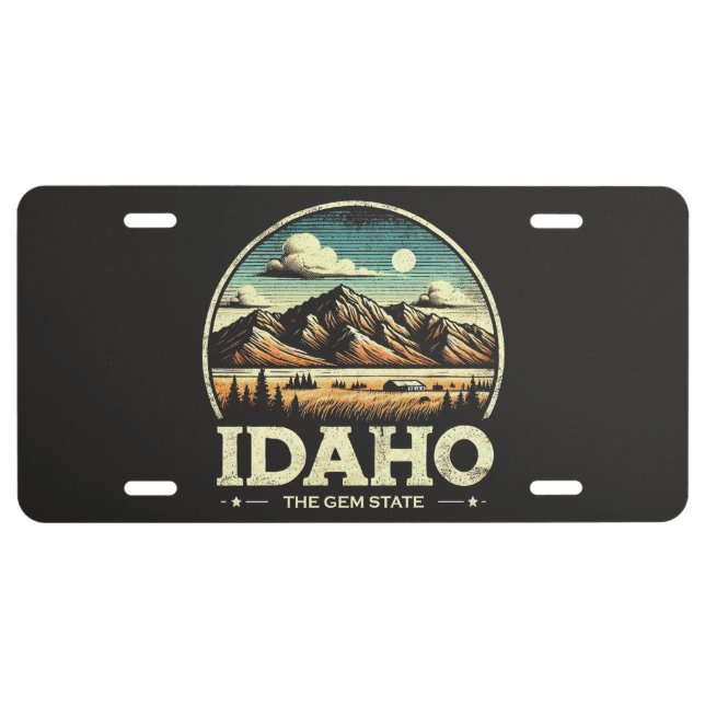 Idaho License Plate (Front)