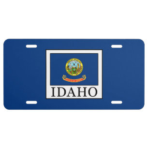 Idaho License Plate