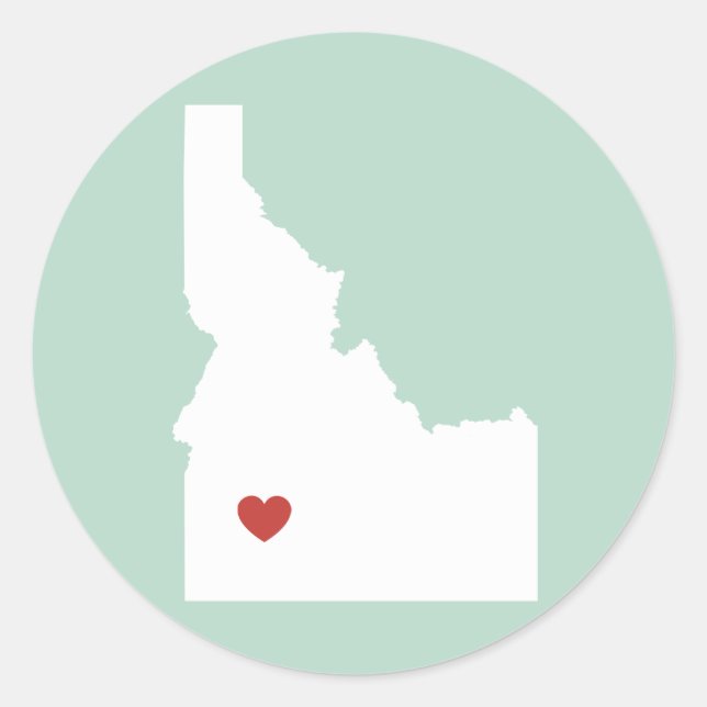 Idaho Love - Customizable Sticker (Front)