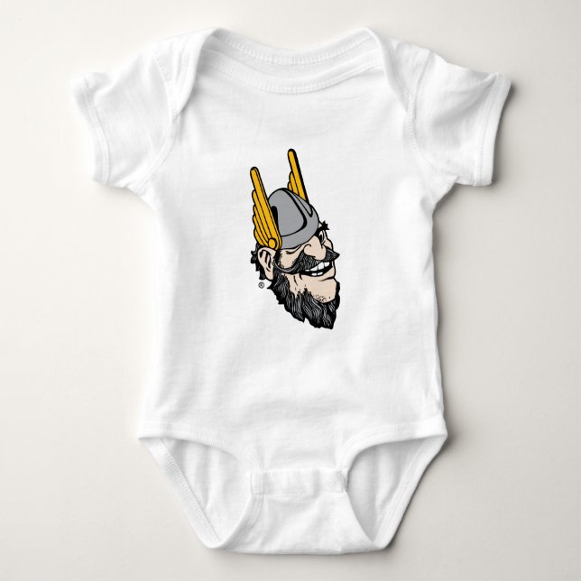 Idaho Mascot Baby Bodysuit (Front)