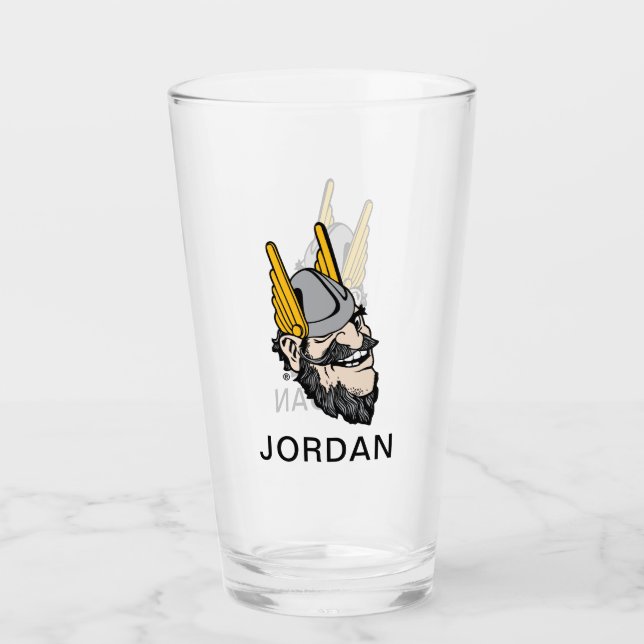 Idaho Mascot Glass (Front)