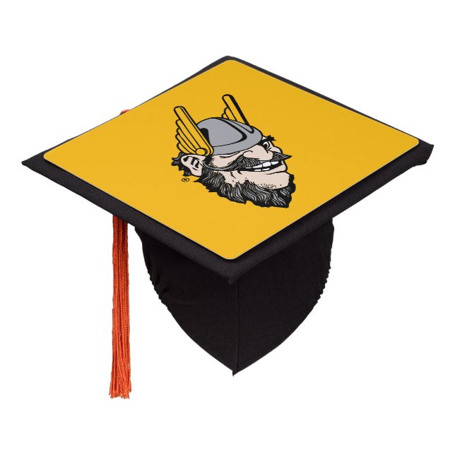 Idaho Mascot Graduation Cap Topper (Angled)