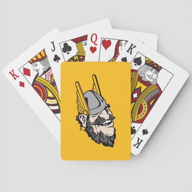 Idaho Mascot Poker Cards (Back)