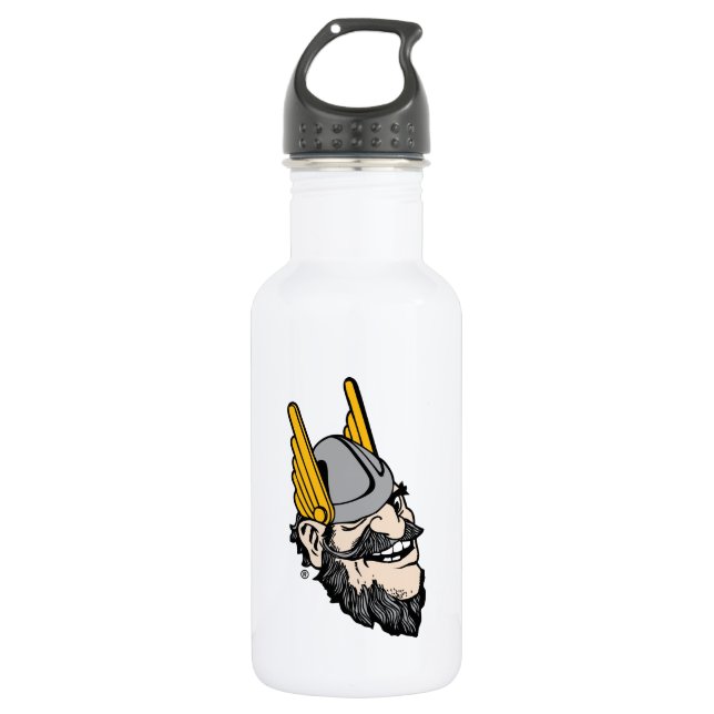 Idaho Mascot Stainless Steel Water Bottle (Front)