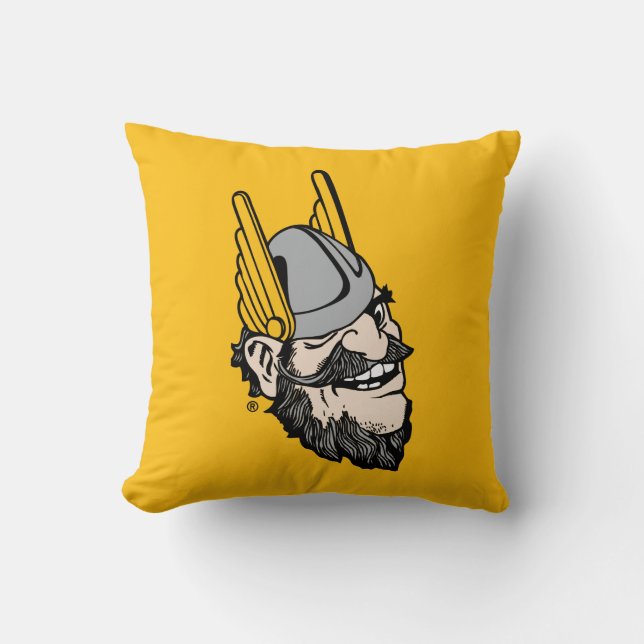 Idaho Mascot Throw Pillow (Front)